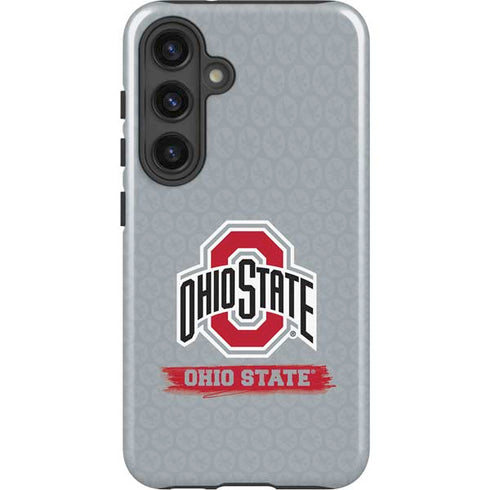 Ohio State University Distressed Logo Galaxy S24 Plus Impact Case